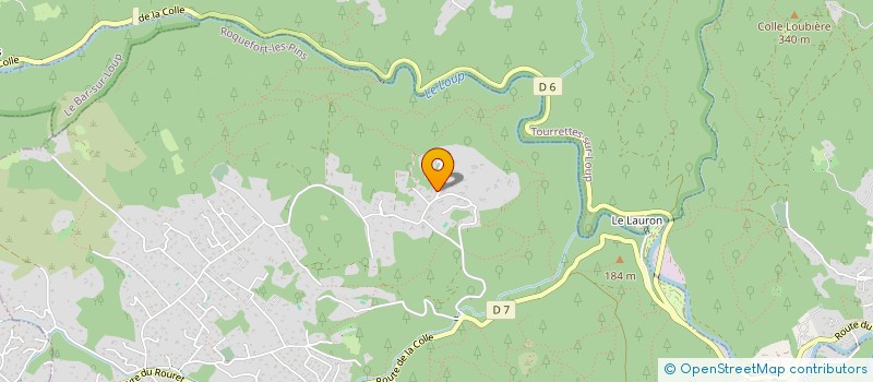 localisation de l'entreprise MONSIEUR JENS EILERSEN  ROQUEFORT-LES-PINS