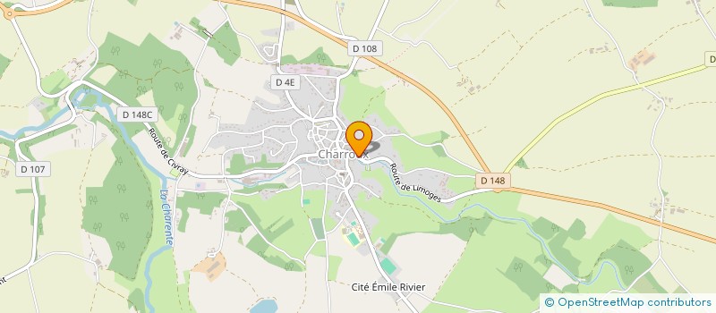 localisation de l'entreprise MONSIEUR JENS JACOBS  CHARROUX