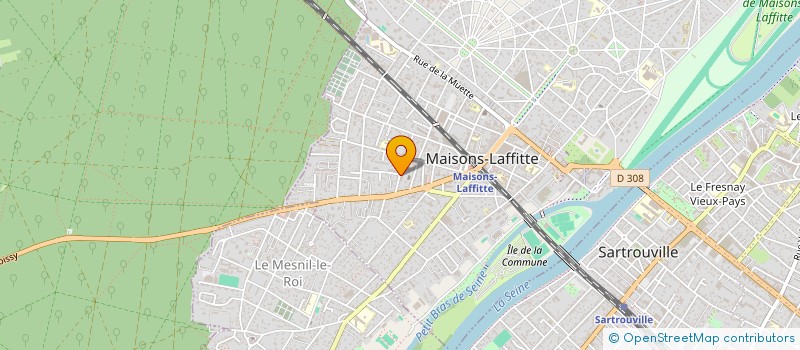 localisation de l'entreprise MONSIEUR JENS KIRSCH  MAISONS-LAFFITTE