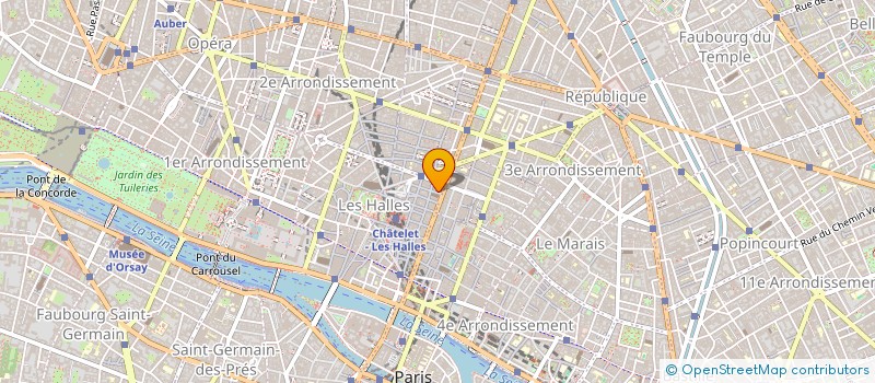 localisation de l'entreprise MONSIEUR JENS WARD à PARIS