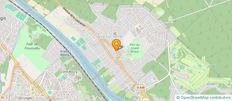 localisation de l'entreprise MONSIEUR JEOFFREY AMAT à SOISY-SUR-SEINE