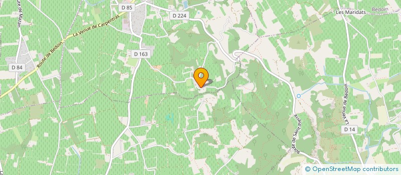 localisation de l'entreprise MONSIEUR JEOFFREY CHARRASSE  SAINT-PIERRE-DE-VASSOLS