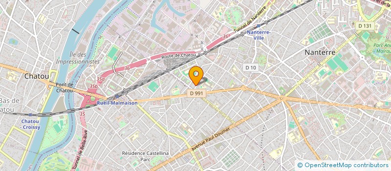 localisation de l'entreprise MONSIEUR JEOFFREY DIZIER  NANTERRE