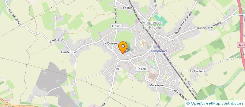 localisation de l'entreprise MONSIEUR JEOFFREY DUCOURANT  TEMPLEUVE-EN-PEVELE