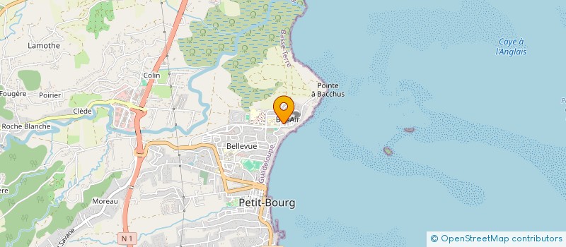 localisation de l'entreprise MONSIEUR JEOFFREY EMELIE à PETIT-BOURG