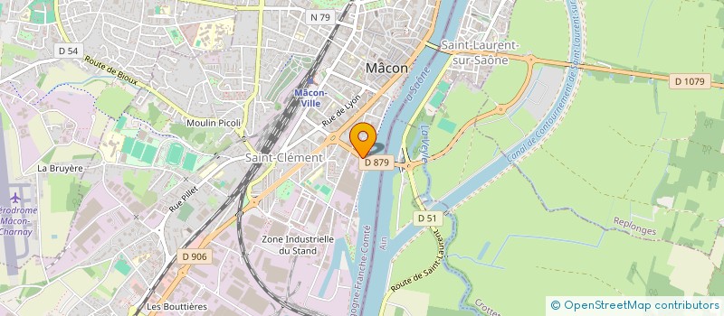 localisation de l'entreprise MONSIEUR JEOFFREY VINCHELIN  MACON