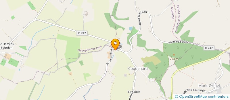 localisation de l'entreprise MONSIEUR JEOFFREY WILLEMS à NEAUPHE-SUR-DIVE