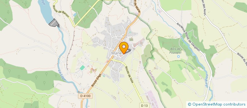 localisation de l'entreprise MONSIEUR JEOFREY ANDRE  MANE