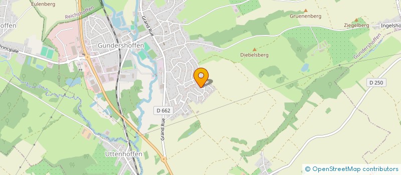 localisation de l'entreprise MONSIEUR JEOFREY ZAEGEL  GUNDERSHOFFEN