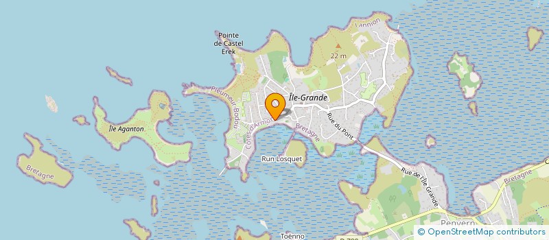 localisation de l'entreprise MONSIEUR JEOME DESLANDES  PLEUMEUR-BODOU