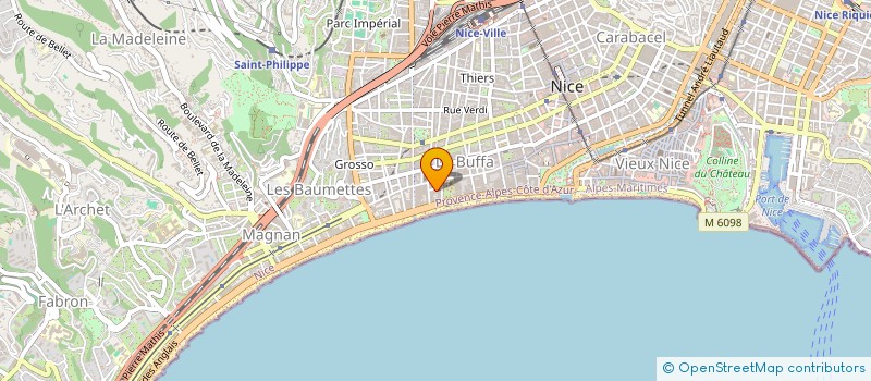 localisation de l'entreprise MONSIEUR JEONG LEE à NICE