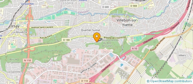 localisation de l'entreprise MONSIEUR JERE HAMILTON à VILLEBON-SUR-YVETTE