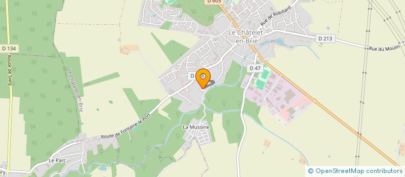 localisation de l'entreprise MONSIEUR JEREMI CAIJO à LE CHATELET-EN-BRIE