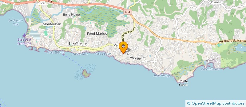 localisation de l'entreprise MONSIEUR JEREMI CALIF  BAIE MAHAULT