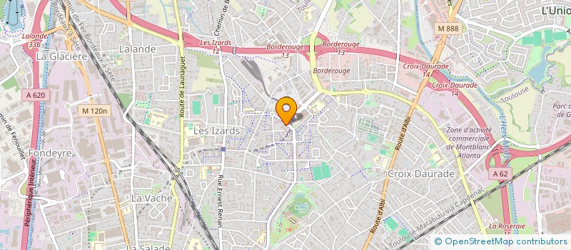 localisation de l'entreprise MONSIEUR JEREMI LAVERGNE à TOULOUSE