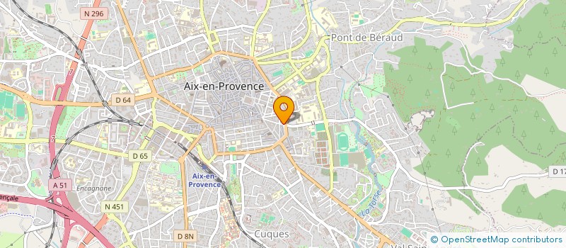 localisation de l'entreprise MONSIEUR JEREMI LECHEVALIER à AIX-EN-PROVENCE