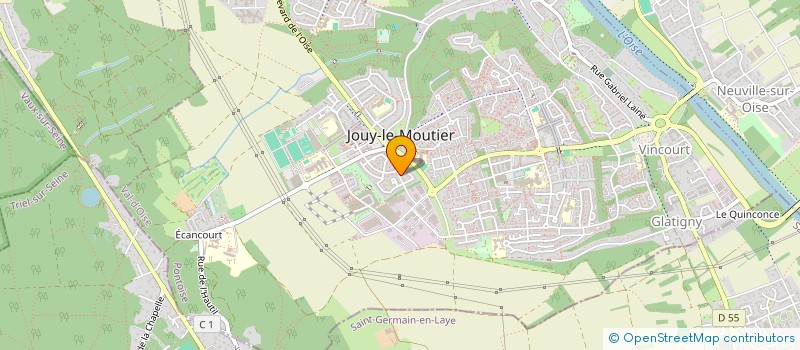 localisation de l'entreprise MONSIEUR JEREMI SALLES à JOUY-LE-MOUTIER