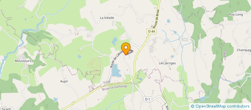 localisation de l'entreprise MONSIEUR JEREMI SOUTIS  SAINT-GERMAIN-LES-VERGNES