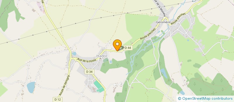 localisation de l'entreprise MONSIEUR JEREMI VASSON  HADOL