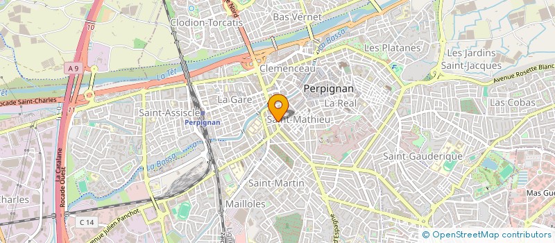 localisation de l'entreprise MONSIEUR JEREMIE ABDELLAH SEFIANI  PERPIGNAN