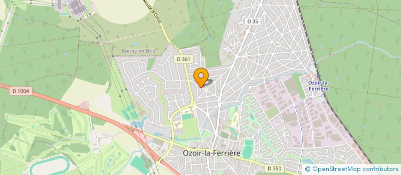 localisation de l'entreprise MONSIEUR JEREMIE AMIOT à OZOIR-LA-FERRIERE