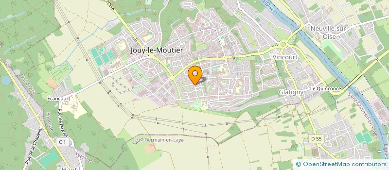 localisation de l'entreprise MONSIEUR JEREMIE ANZIANI à JOUY-LE-MOUTIER