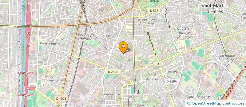 localisation de l'entreprise MONSIEUR JEREMIE ARMANI  GRENOBLE