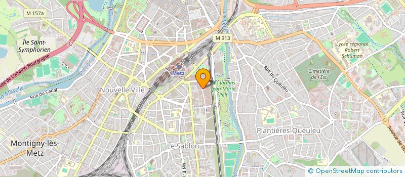 localisation de l'entreprise MONSIEUR JEREMIE ARNASSALOM  METZ