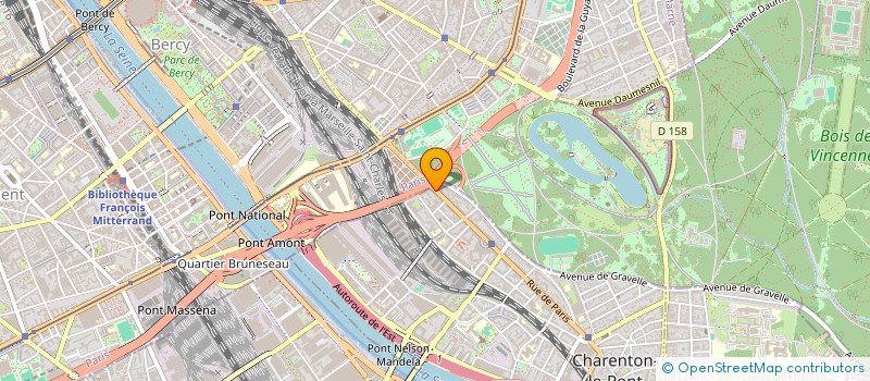 localisation de l'entreprise MONSIEUR JEREMIE ASSERAF à CHARENTON-LE-PONT