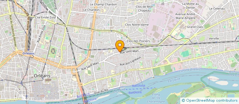 localisation de l'entreprise MONSIEUR JEREMIE AURIAU  ORLEANS