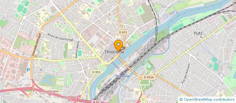 localisation de l'entreprise MONSIEUR JEREMIE AZAIS  METZ