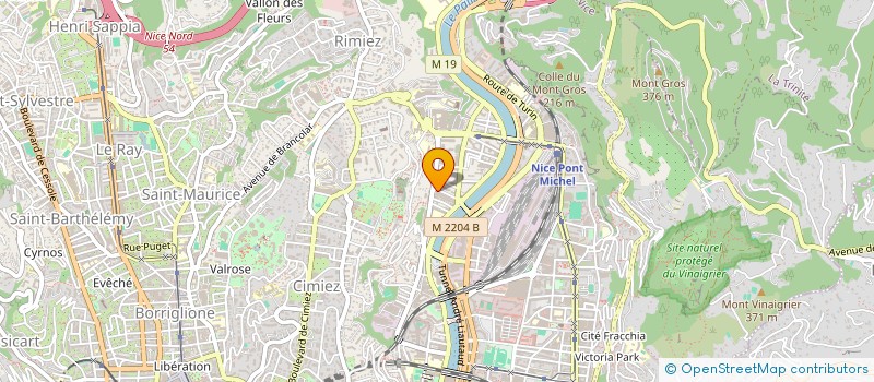 localisation de l'entreprise MONSIEUR JEREMIE BAC à NICE