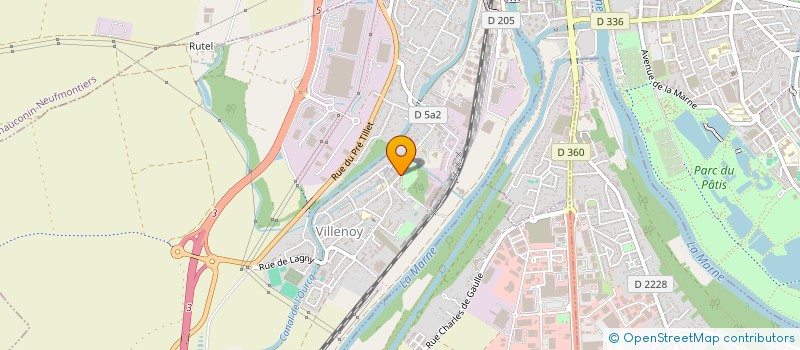 localisation de l'entreprise MONSIEUR JEREMIE BEBE  VILLENOY