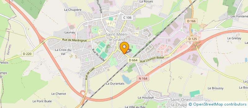 localisation de l'entreprise MONSIEUR JEREMIE BECHERIE  BRETEIL