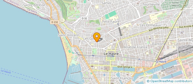 localisation de l'entreprise MONSIEUR JEREMIE BELKAID à LE HAVRE