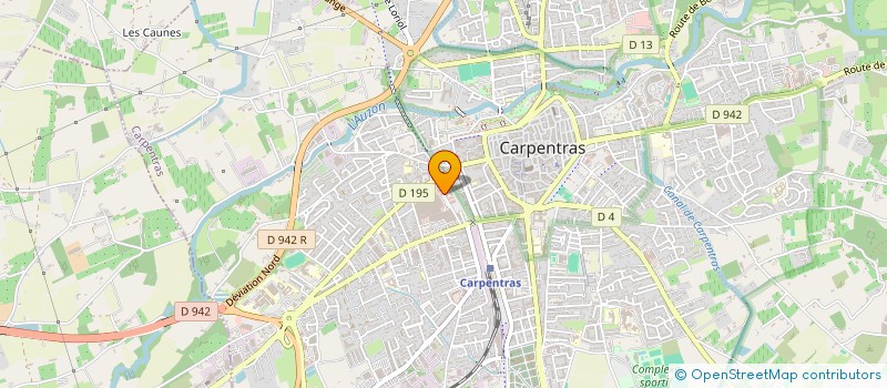 localisation de l'entreprise MONSIEUR JEREMIE BENSADOUN à CARPENTRAS