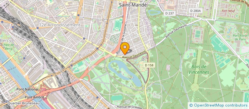 localisation de l'entreprise MONSIEUR JEREMIE BENSIMON à SAINT-MANDE