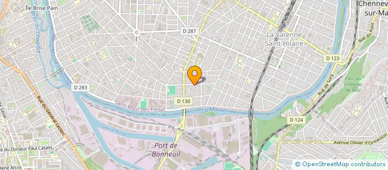 localisation de l'entreprise MONSIEUR JEREMIE BERGEL à SAINT-MAUR-DES-FOSSES