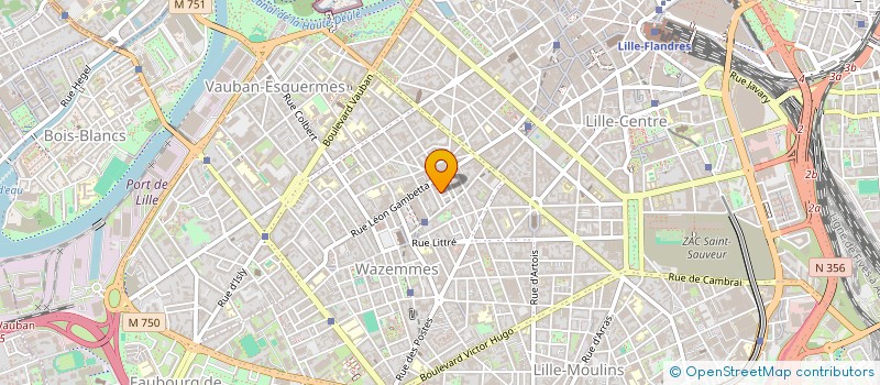 localisation de l'entreprise MONSIEUR JEREMIE BERNAERT à LILLE