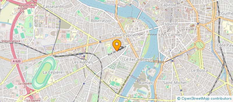 localisation de l'entreprise MONSIEUR JEREMIE BERNARD à TOULOUSE