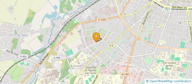 localisation de l'entreprise MONSIEUR JEREMIE BETTONI  AMIENS