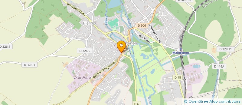 localisation de l'entreprise MONSIEUR JEREMIE BEYOU à MAINTENON