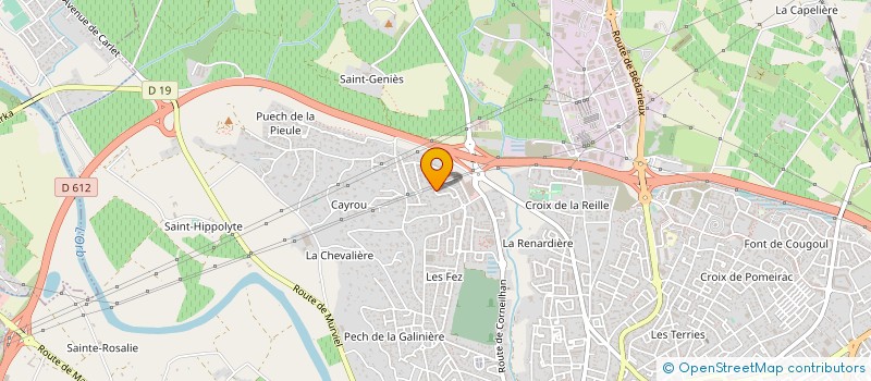 localisation de l'entreprise MONSIEUR JEREMIE BLANC à BEZIERS