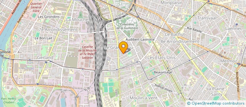 localisation de l'entreprise MONSIEUR JEREMIE BLANCHARD  SAINT-ETIENNE