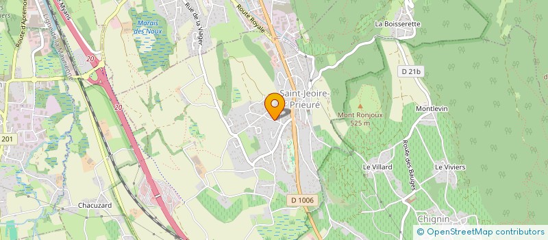 localisation de l'entreprise MONSIEUR JEREMIE BONNAUD  SAINT-JEOIRE-PRIEURE