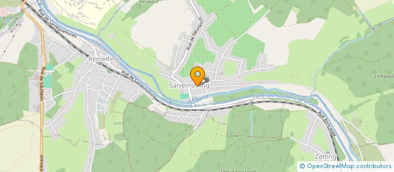 localisation de l'entreprise MONSIEUR JEREMIE BOUCHER  SARREINSMING