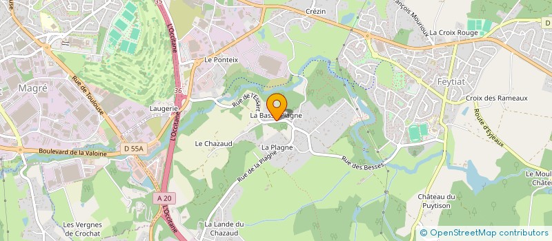 localisation de l'entreprise MONSIEUR JEREMIE BOUGNOT à FEYTIAT