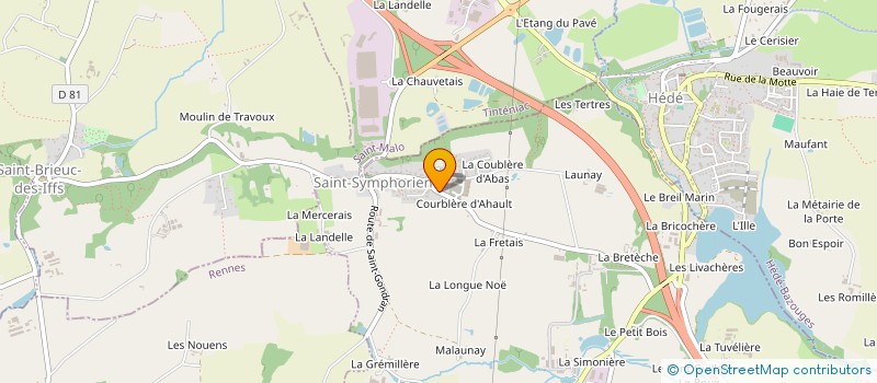 localisation de l'entreprise MONSIEUR JEREMIE BRIAND à SAINT-SYMPHORIEN