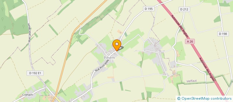 localisation de l'entreprise MONSIEUR JEREMIE BRIETZ  PIHEM