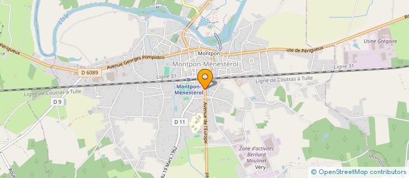 localisation de l'entreprise MONSIEUR JEREMIE BRIGATO  MONTPON-MENESTEROL